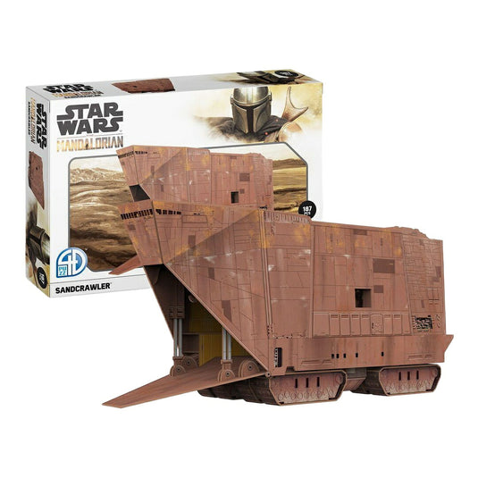 スター・ウォーズ マンダロリアン サンドクローラー The Mandalorian Sandcrawler 3Dペーパークラフト / Revell 1/78 飛行機模型