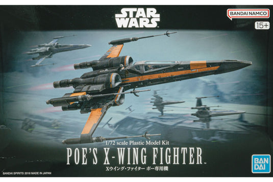 Poe's X-Wing Fighter スターウォーズ 組み立てプラモキット模型 戦闘機 /Revell 1/72