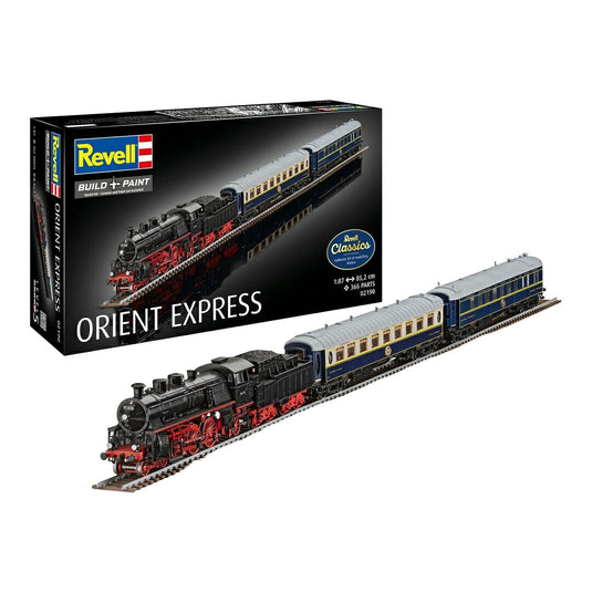 オリエントエクスプレス Orient Express 蒸気機関車 客車 鉄道模型 プラモデル キット / Revell 1/87 飛行機模型
