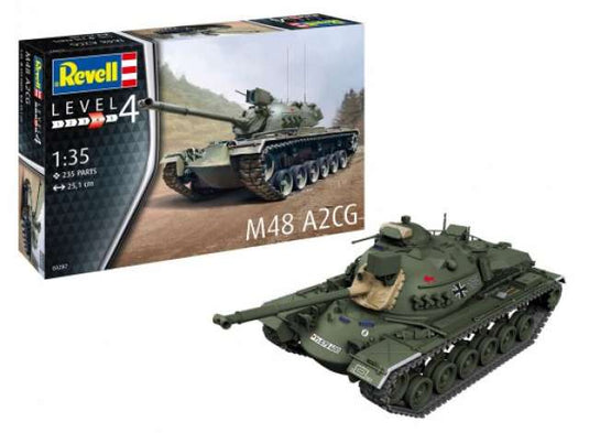 M48 A2CG レベル4 プラモデルキット /Revell 1/35模型