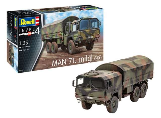 MAN 7t Milgl プラモデルキット/Revell 1/35模型