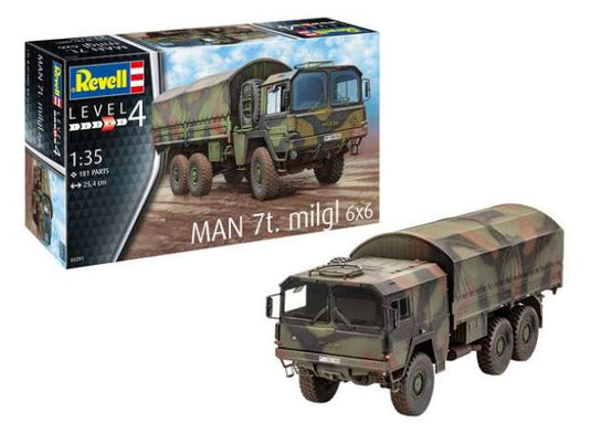 MAN 7t Milgl プラモデルキット/Revell 1/35模型