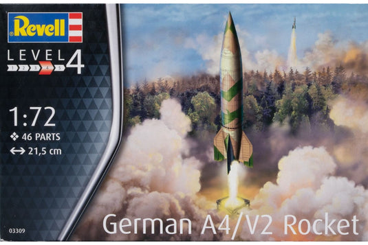 German A4/V2 Rocket 組み立てプラモキット模型 /Revell 1/72