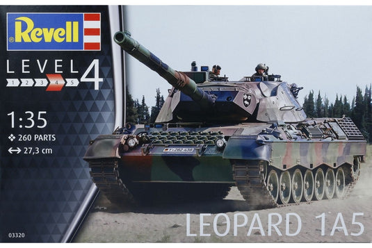 Leopard 1A5 組み立てプラモキット模型 戦車 /Revell 1/35