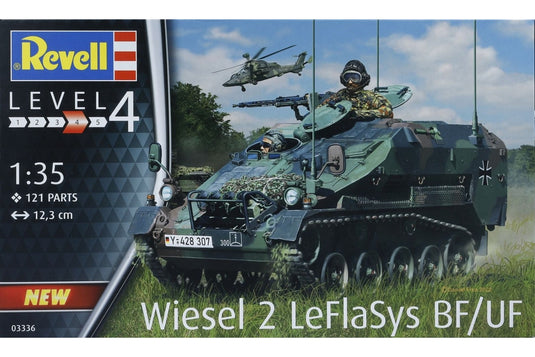 Wiesel 2 LeFlaSys BF/UF 組み立てプラモキット模型 戦車 /Revell 1/35