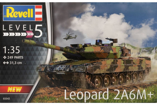 Leopard 2 A6M+ 組み立てプラモキット模型 戦車 /Revell 1/35