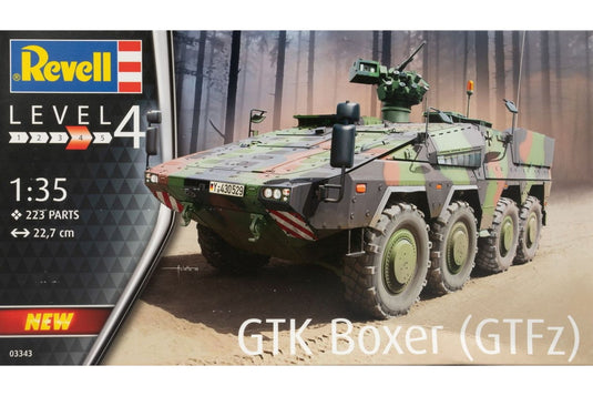 GTK Boxer GTFz 組み立てプラモキット模型 装甲車 /Revell 1/35