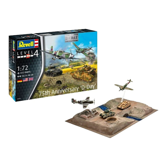 D-Day 75周年記念 プラモデル ジオラマセット 75 Years D-Day Set / Revell 1/72 飛行機模型 ミリタリー