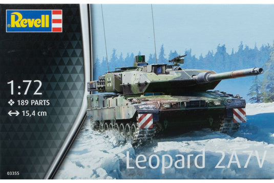 Leopard 2A7V レオパルト2A7V 組み立てプラモキット模型 戦車 /Revell 1/72