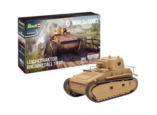 Rheinmetall 1930 軽トラクター ワールドオブタンクス レベル5 プラモデルキット/Revell 1/35模型