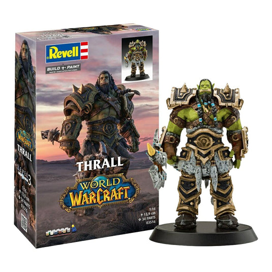ワールド オブ ウォークラフト World of Warcraft オーク スラール Thrall / Revell 1/16 飛行機模型
