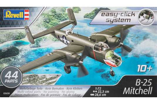 B 25 Mitchell easy click system 組み立てプラモキット模型 /Revellレベル 1/72