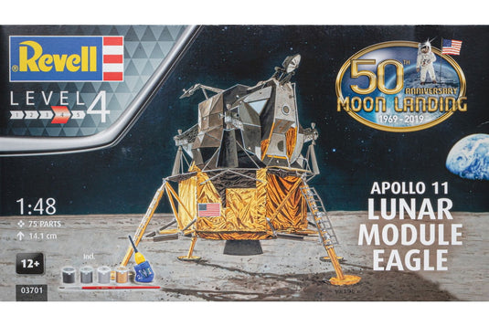 Apollo 11 Lunar Module Eagle 50周年記念 組み立てプラモキット模型 /Revell 1/48