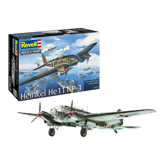 ハインケル He 111P-1 / Revell 1/32 飛行機模型 プラモデル 組立キット
