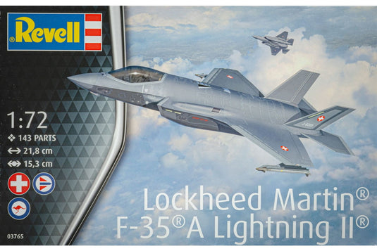 Lockheed Martin F-35A Lightning II ライトニングII 組み立てプラモキット模型 戦闘機 /Revell 1/72