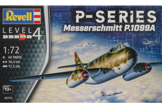 Messerschmittメッサーシュミット P.1099A P Series 組み立てプラモキット模型 /Revellレベル 1/72