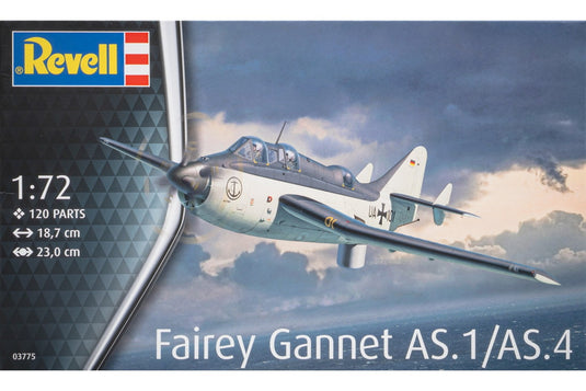 Fairey Gannet AS.1 AS.4 組み立てプラモキット模型 /Revellレベル 1/72