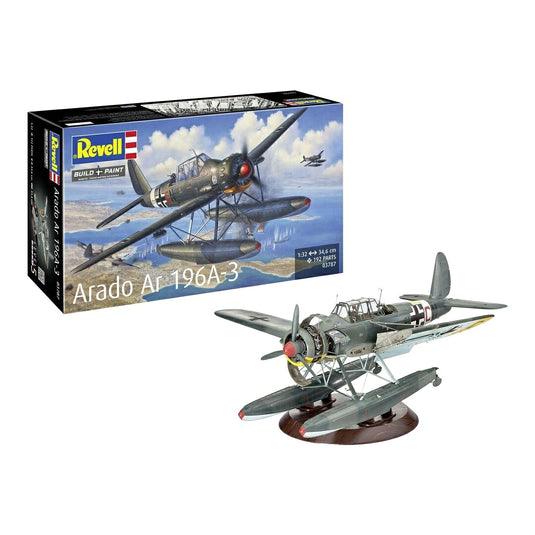 アラド Ar 196A-3 水上機 Arado Ar 196A-3 / Revell 1/32 飛行機模型 ミリタリー