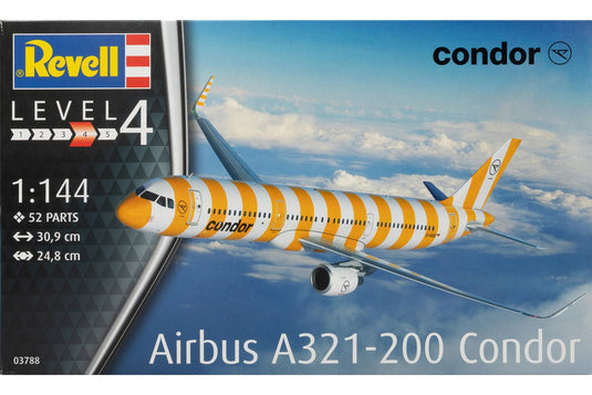 Airbus A321-200 Condor コンドル航空 組み立てプラモキット模型 飛行機 /Revell 1/144