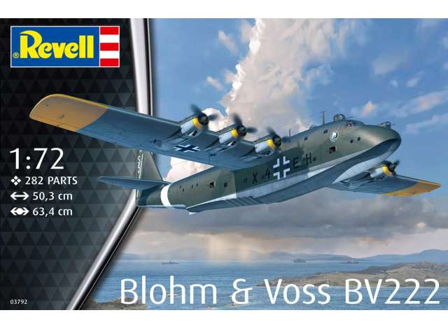 Blohm & Voss BV222 レベル5 プラモデルキット/Revell 1/72模型