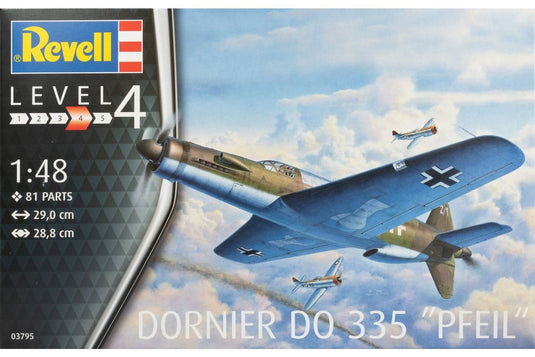 Dornier Do 335 Pfeil ドルニエ 組み立てプラモキット模型 戦闘機 /Revell 1/48