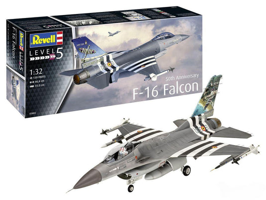 F-16 ファルコン F-16 Falcon 50周年記念 / Revell 1/32 飛行機模型 ミリタリー