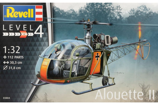 Aerospatiale Alouette II アエロスパシアル アルエットII 組み立てプラモキット模型 ヘリコプター /Revell 1/32