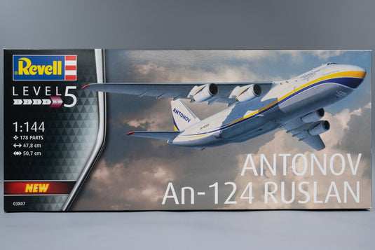 Antonov An-124 Ruslan アントノフ An-124 ルスラン 組み立てプラモキット模型 飛行機 /Revell 1/144