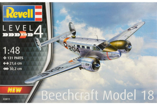 Beechcraft Model 18 ビーチクラフト モデル18 組み立てプラモキット模型 飛行機 /Revell 1/48