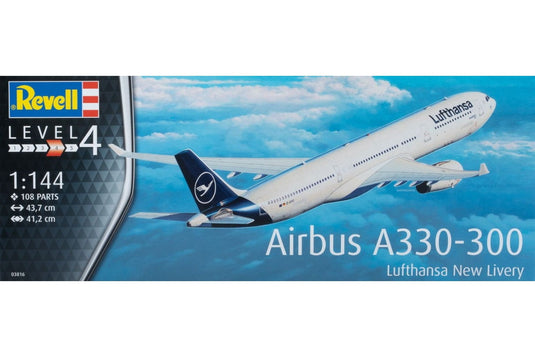 Airbus A330-300 Lufthansa New Livery ルフトハンザ航空 新塗装 組み立てプラモキット模型 飛行機 /Revell 1/144