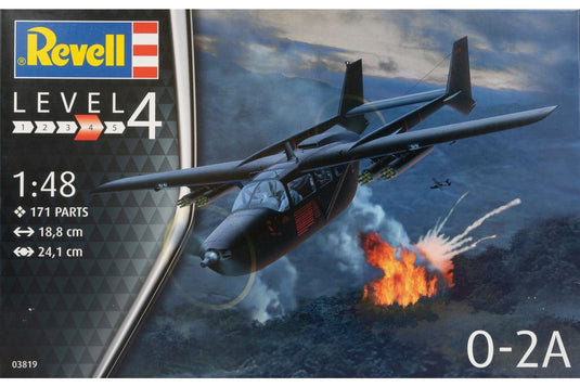 Cessna O-2A 組み立てプラモキット模型 戦闘機 /Revell 1/48