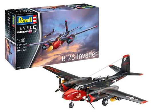 B-26C インベーダー レベル5 プラモデルキット/Revell 1/48模型