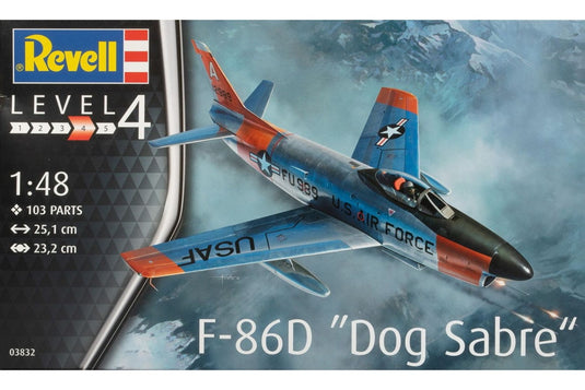 F-86D Dog Sabre ドッグセイバー 組み立てプラモキット模型 戦闘機 /Revell 1/48
