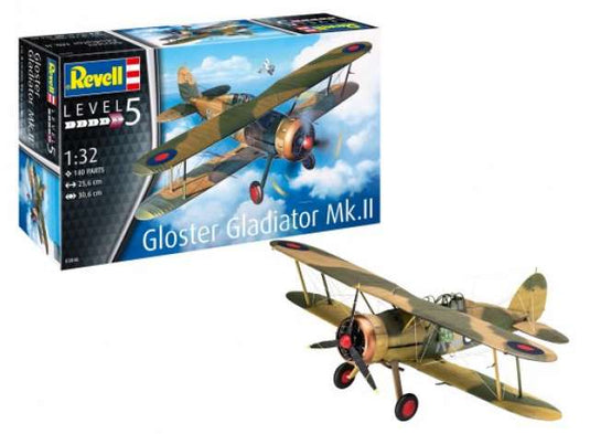 Gloster グラディエーター Mk.II レベル5 プラモデルキット /Revell 1/32模型