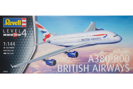 Airbus A380-800 British Airways ブリティッシュエアウェイズ 組み立てプラモキット模型 飛行機 /Revell 1/144
