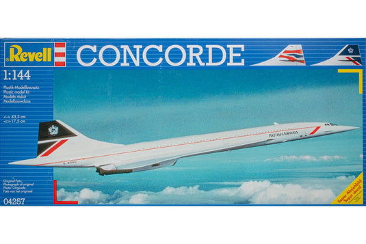 Concorde コンコルド British Airways 組み立てプラモキット模型 飛行機 /Revell 1/144