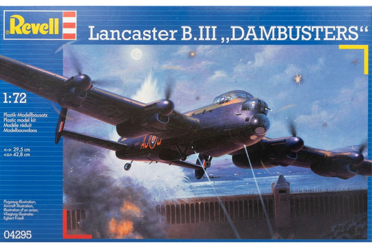 Avro Lancaster B.III Dambusters 組み立てプラモキット模型 飛行機 /Revell 1/72