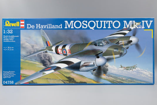 De Havilland Mosquito Mk.IV モスキート 組み立てプラモキット模型 爆撃機 /Revell 1/32