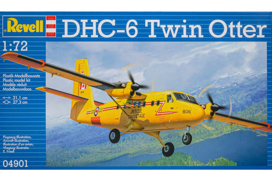 DHC 6 Twin Otterツインオッター 組み立てプラモキット模型 /Revellレベル 1/72