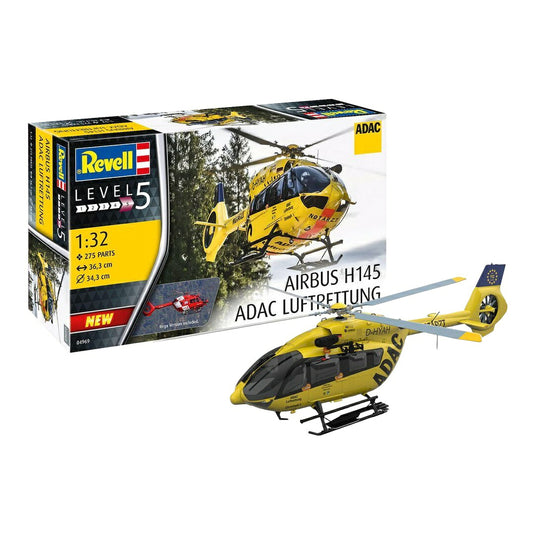 ADAC航空救急 ADAC Luftrettung エアバス H145 D-HYAH / Revell 1/32 ヘリコプター模型