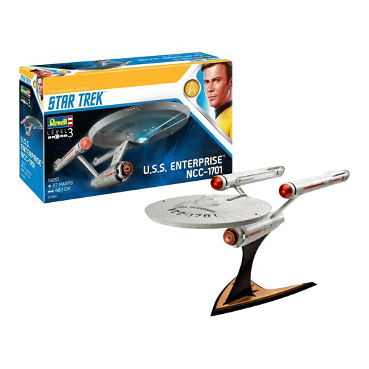 スタートレック Star Trek U.S.S. エンタープライズ NCC-1701 TOS / Revell 1/600 飛行機模型
