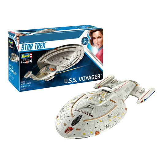 スタートレック Star Trek U.S.S. ヴォイジャー U.S.S. Voyager NCC-74656 / Revell 1/670 飛行機模型