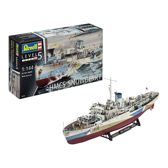 HMCS スノーベリー フラワー級コルベット HMCS Snowberry K166 / Revell 1/144 飛行機模型