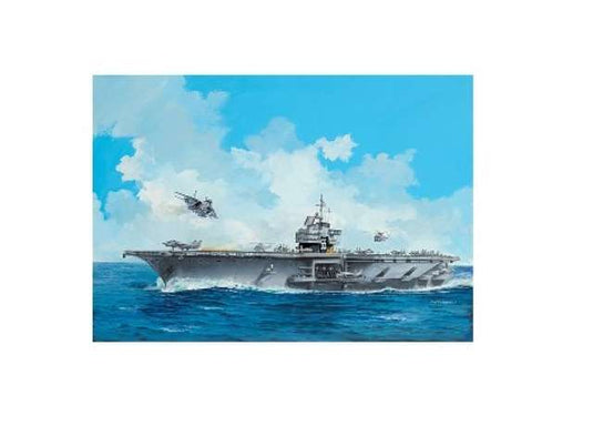 1955 空母 USS フォレスタル レベル4 プラモデルキット /Revell 1/542模型