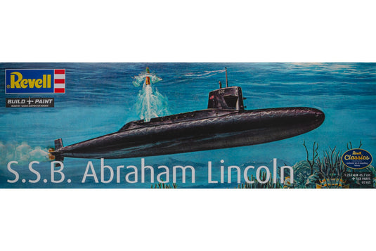 S.S.B. Abraham Lincoln エイブラハムリンカーン 潜水艦 組み立てプラモキット模型 艦船 /Revell 1/253