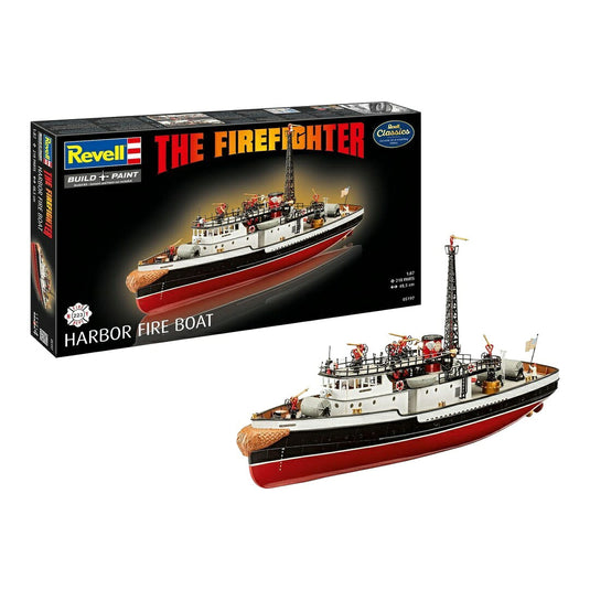 ハーバー 消防艇 ザ・ファイアファイター Harbor Fire Boat The Firefighter / Revell 1/87 飛行機模型