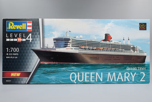 Ocean liner RMS Queen Mary 2 クイーンメリー2 組み立てプラモキット模型 艦船 /Revell 1/700