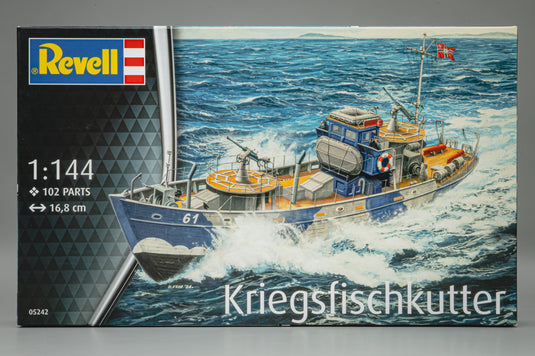 KFK Kriegsfischkutter 組み立てプラモキット模型 艦船 /Revell 1/144