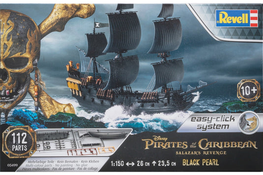 Black Pearl ブラックパール Pirates of the Caribbean パイレーツオブカリビアン easy-click system 組み立てプラモキット模型 艦船 /Revell