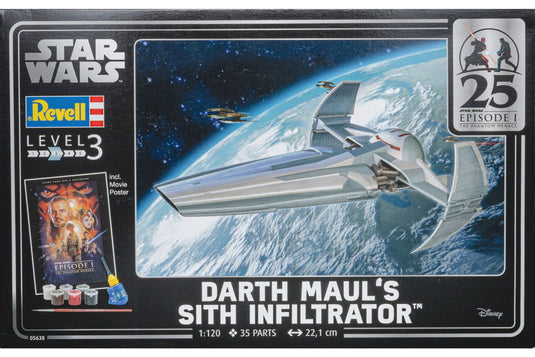 Darth Maul's Sith Infiltrator ダース・モールのシス・インフィルトレーター Star Wars Episode 1 ギフトセット 組み立てプラモキット模型 /Revell